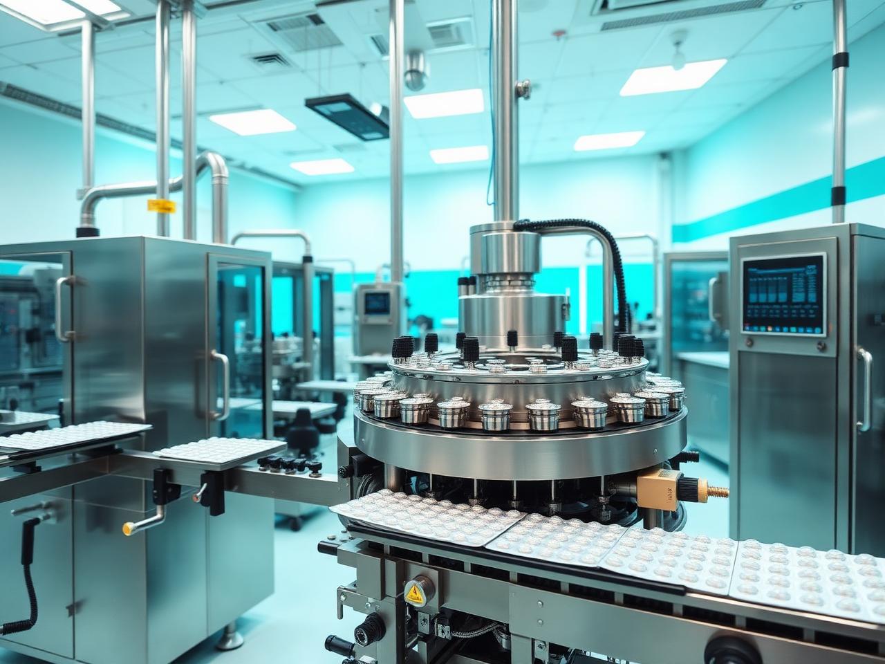 MED232 manufacturing facility production line