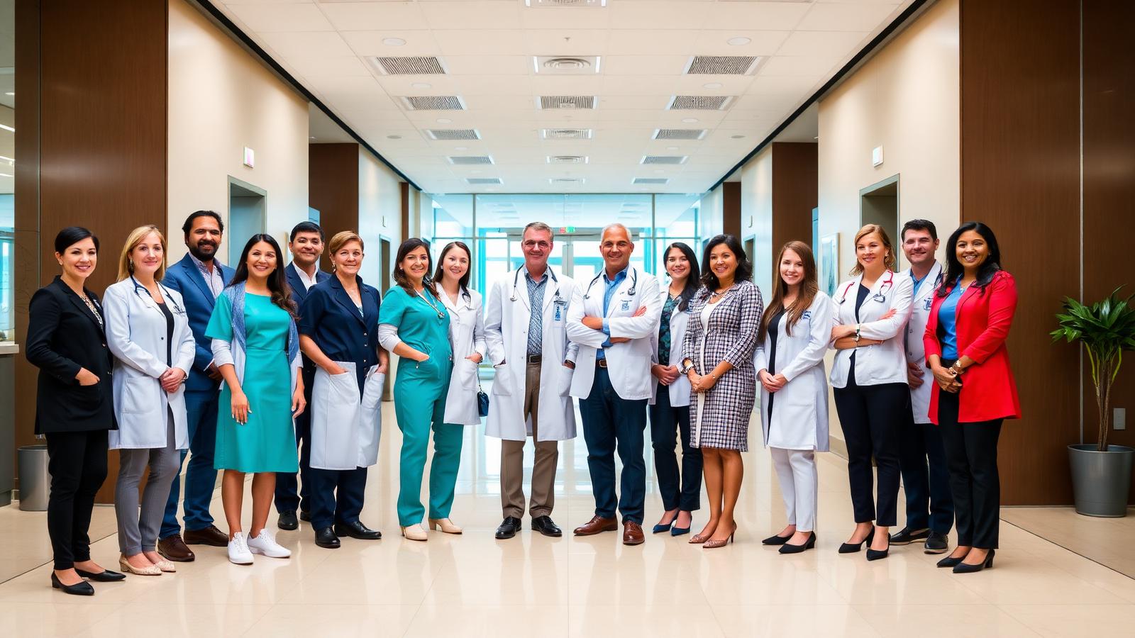 The MED232 team in the company headquarters